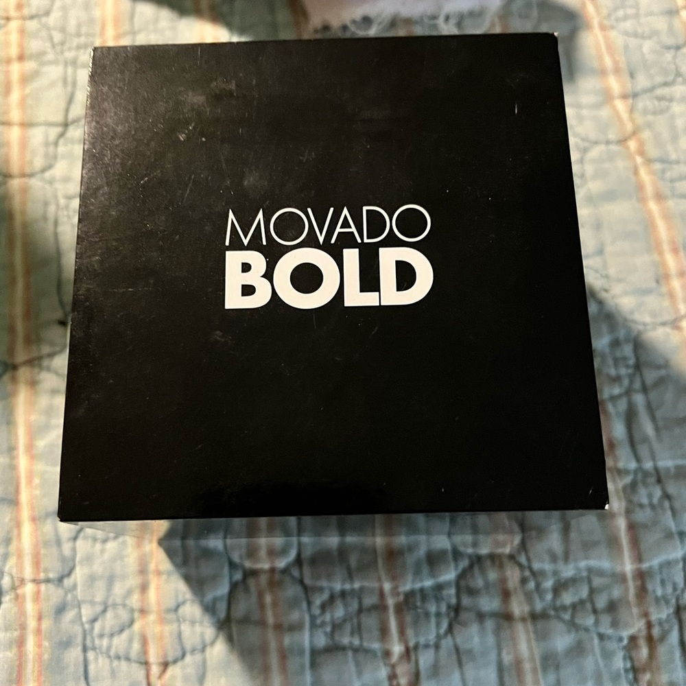 Movado “Bold” chronograph watch